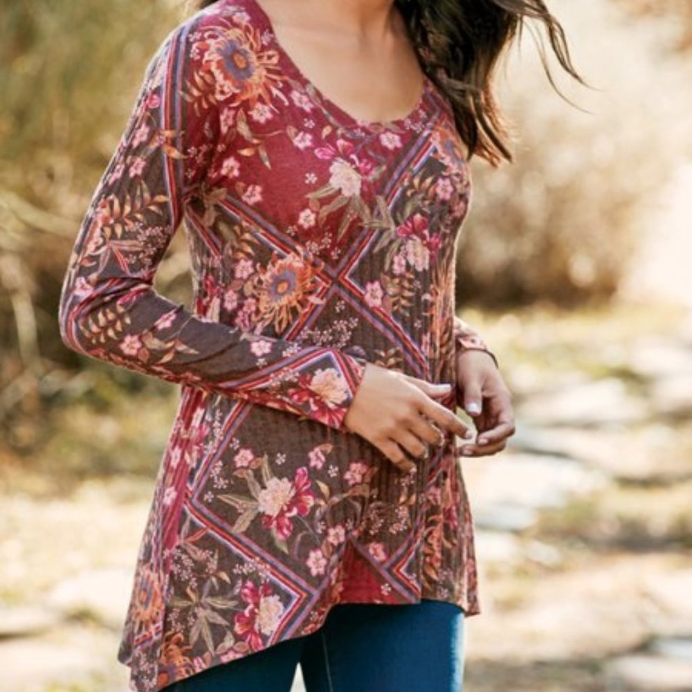Soft Surroundings Sweater Knit Alisanna Tunic NWT
